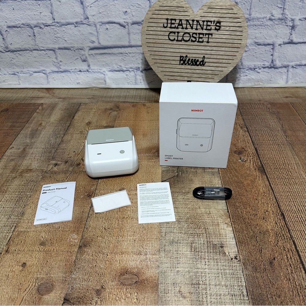 NIIMBOT B31 Label Maker Machine, 3 Inch Portable Label Printer Thermal Sticker - Picture 5 of 10